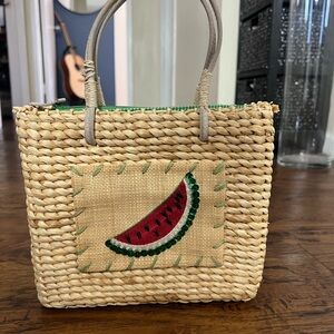 Xhilaration watermelon tote bag